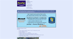 Desktop Screenshot of palmnet.cz